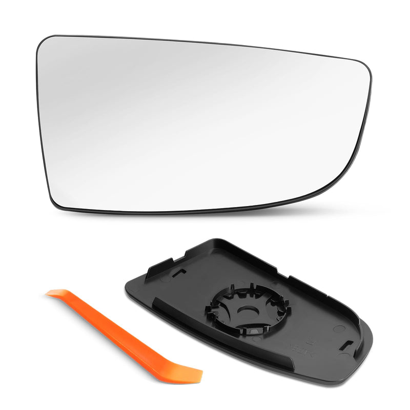 Compatible With 2015-2022 Ford Transit T150 T250 T350 Passenger Side Mirror, Replacement for 2014-2020 Transit MK8 Right Side Mirror Glass, Lower Mirror with Backing Plate
