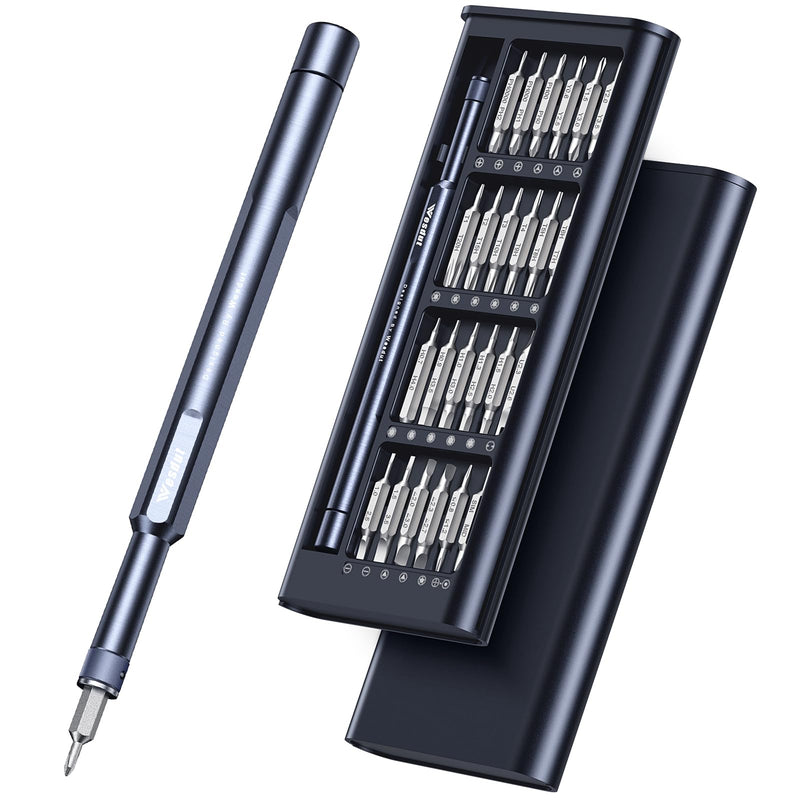 49-in-1 Small Screwdriver Set, [Super Durable] Tiny Torx Screwdriver Fits All Ring Doorbell, Precision Magnetic Mini Repair Tool Kit for Watch, Laptop, Eyeglass, Camera, Men Gift Screw Driver 49IN1