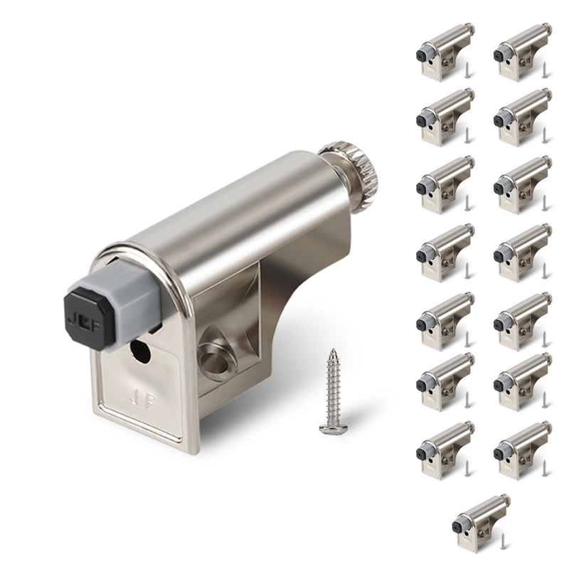 15 Pcs Soft Close Cabinet Door Damper, Universal Soft Close Door Dampers for Cabinet Doors/Wardrobe/Kitchen/Bookcases, Hydraulic Cabinet Buffer Damper, Silent door closing, with self-Closing Mechanism 15-PACK