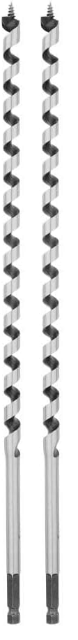 IRWIN WeldTec Auger Wood Drill Bit 1/2" X 17" (3043005) (Pack of 2) One Size (Pack of 2)