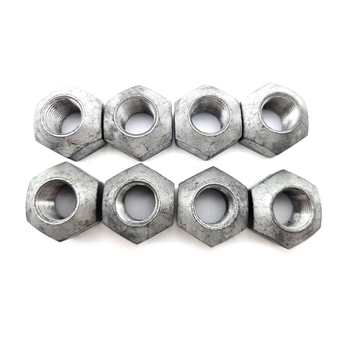 8PCS Wheel Nut 6564669 Compatible with Bobcat 1213, 1600, 2000, 2400, 2410, 444M, 500, 520, 530, 533, 540, 542, 543, 553 S530, S550, S570, S590, S595, S630, S650