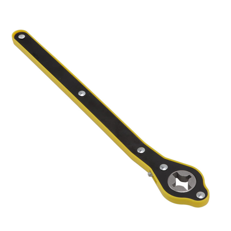 Car Jack Wrench, 360° Swivel Labor-Saving Jack Ratchet Wrench with 34cm Long Handle, Scissor Jack Lift for Wheel Tire Removal Repair