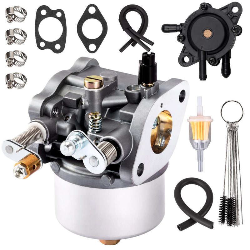 Carburetor for EZGO 295cc Robin Engine Golf Cart Gas Club Car 4-Cycle Engine 1991-UP TXT Medalist Marathon Freedom ST with Fuel Pump, Carb Replace OEM# 72558G01 72558G05 72840G02 26645G01 26645G03