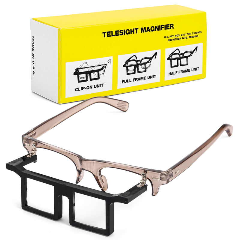Telesight Half Frame # 44 Jewelers Glasses, Magnifying Headset, Lightweight, Available in 3 Powers, Headband Magnifier, Perfect Jewelers Vision Glasses and Lash Magnifier. Choose Below TLA-44 2.00X
