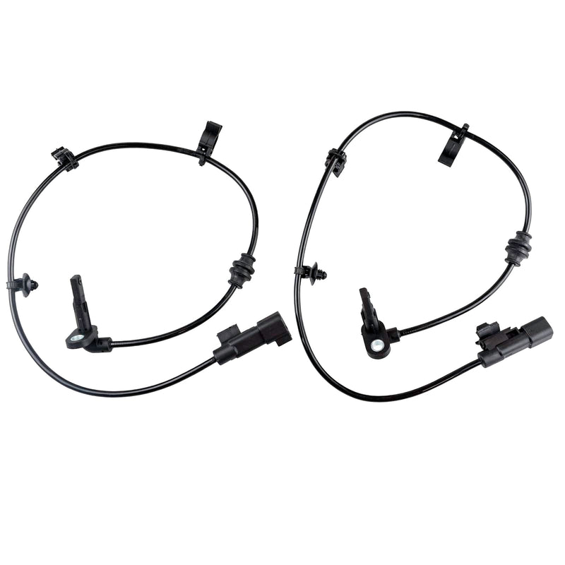 Rear Wheel Speed ABS Sensor Left and Right fit for 2011 2012 2013 2014 2015 Chevy Cruze, Chevy Volt, 14-16 Cadillac ELR, 12-17 Buick Verano, 16-19 Buick Cascada, Driver Passenger Side, 2pcs