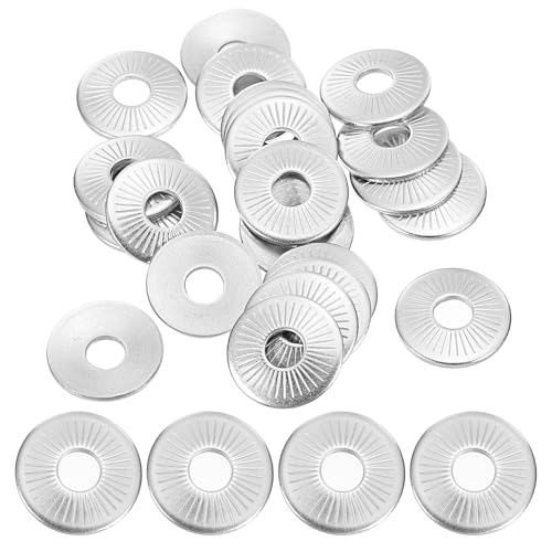 PATIKIL 304 Stainless Steel Flat Washers, 100Pcs M5x16mm Belleville Spring 100