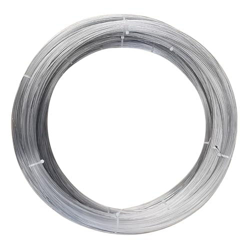 TEN-HIGH Nitinol Wire 0.1mm,1 Meter Pre-Trained Shape Memory Super Elastic Wire,Super Elastic Nitinol Memory Steel Wire Nickel Titanium Alloy Wire for Science, Research and DIY(Length:3.28ft) 0.1mm x 3.28ft Silver
