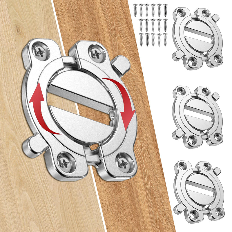 Heavy Duty Table Buckle Connectors,Table Leaf Locks and Latches for Workbenches Extension Hardware, DIY Furniture Extensions(4 Pack Zinc Alloy) Table lock4PCS