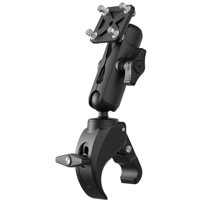  [AUSTRALIA] - TUSITA Motorcycle ATV/UTV Mount Compatible with Garmin Montana, Zumo XT - Claw Clamp Base,Medium Arm Medium Arm