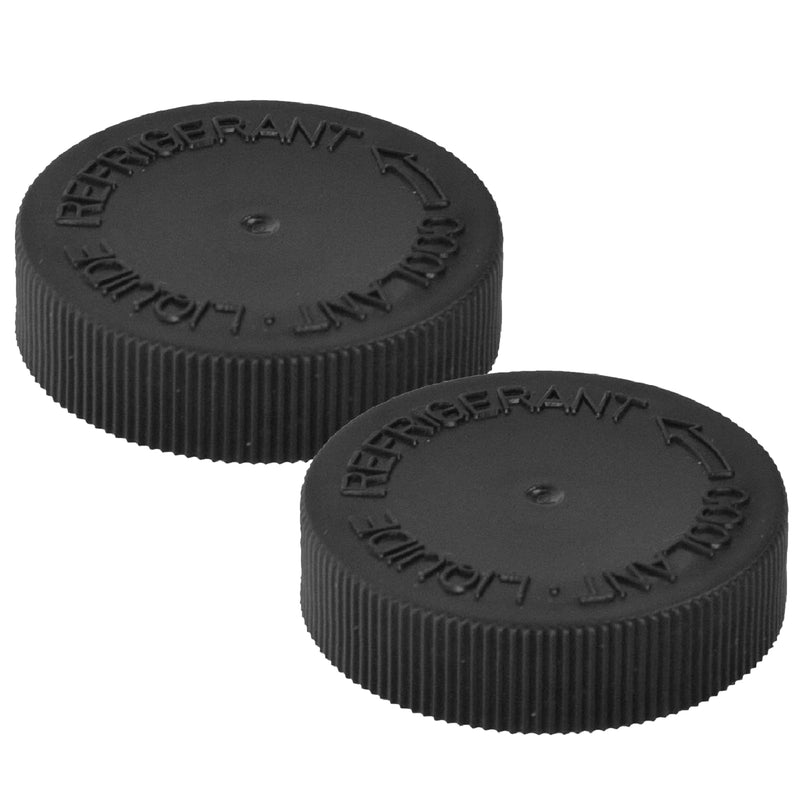 21712-79900 Black Coolant Reservoir Cap 2PCS Engine Radiator Coolant Water Tank Cap Radiator Overflow Tank Lid Cap Compatible with Nissan Murano Rogue Versa Quest, Fit for Infiniti EX35 FX37 G35 M35