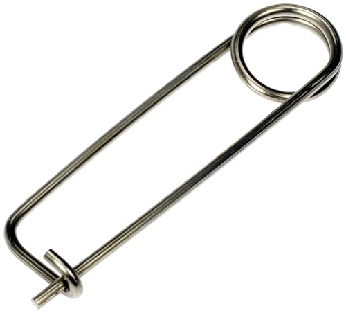 Dorman 140-133 Stainless Steel Reusable Locking Safety Pin - 1/8 Inch Diameter, 10 Pack Universal Fit