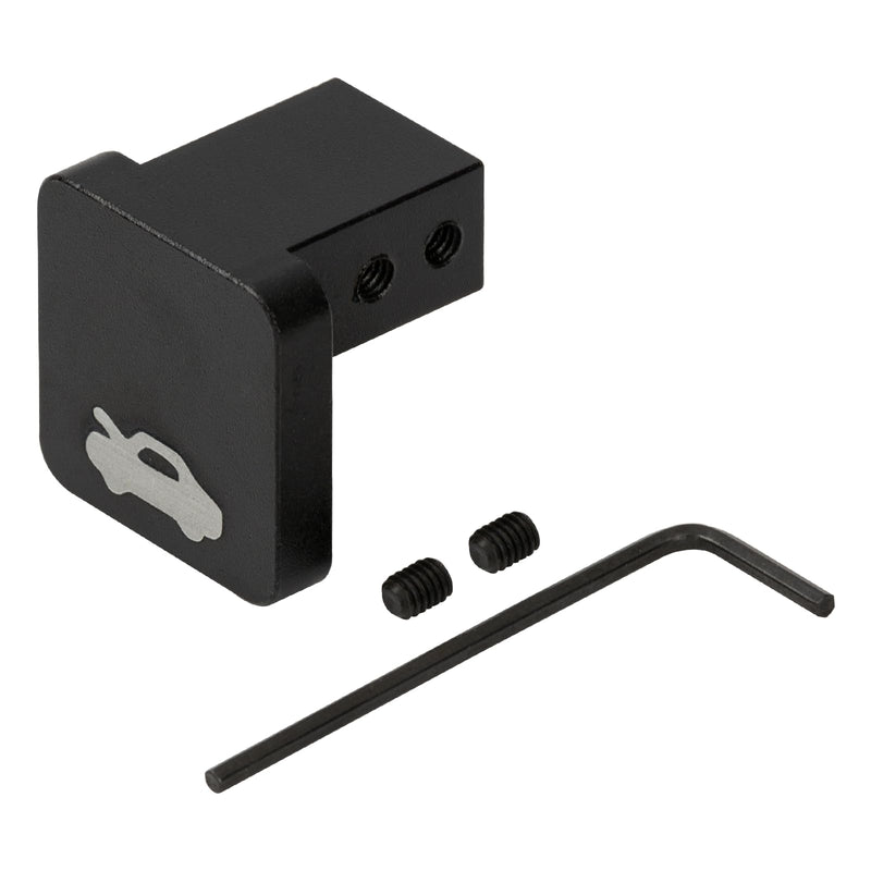 Aluminium Hood Latch Release Handle Cable Repair Kit Replacement for Civic 1996-2011, CRV 1997-2006, Element 2003-2011, Ridgeline 2006-2014 Black