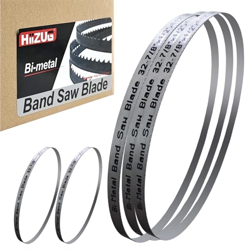 32-7/8 Inch Bandsaw Blades 18 TPI (5Pack) for Dewalt DCS370B DCS371B DCS371P1 Portable Band Saw DW3983C Replace Blade Makita XBP03Z Ryobi P590, 32-7/8" x1/2" x0.02" 18TPI