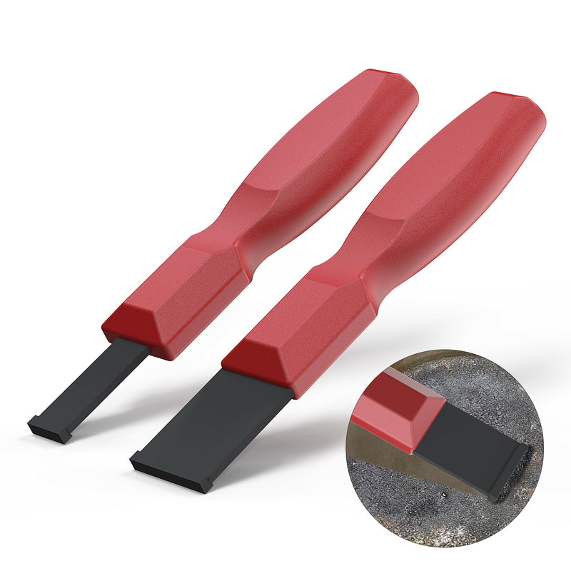 Carbide Scraper, Super Carbide Gasket Scraper for Metal and Automotive, 1-1/4 Inch and 5/8 Inch Carbide Scraper Set (2-Piece)
