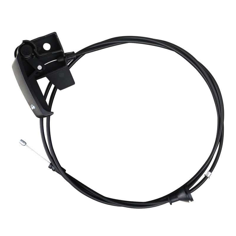 Hood Latch Release Cable with Handle Lever 912-014 15769412 15741109 Compatible with 1995-2000 Chevy GMC C1500 C2500 C3500 K1500 K2500 K3500 Suburban Tahoe Yukon Escalade Hood Parts