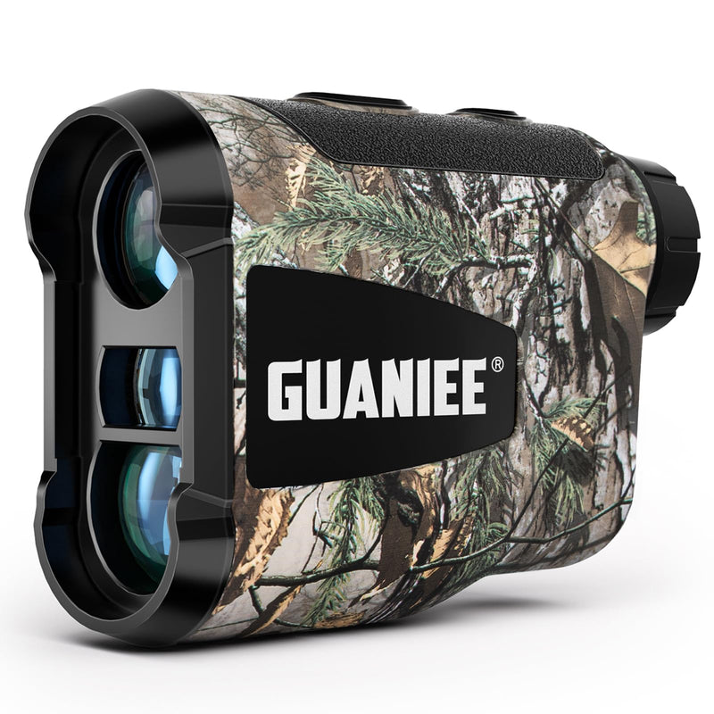Golf Range Finder Laser Range Finder with Rechargeable Battery, 600/1000YDS, 6X Magnification, Flag-Lock, Slope, Lightweight, for Hunting 1000Y Camo