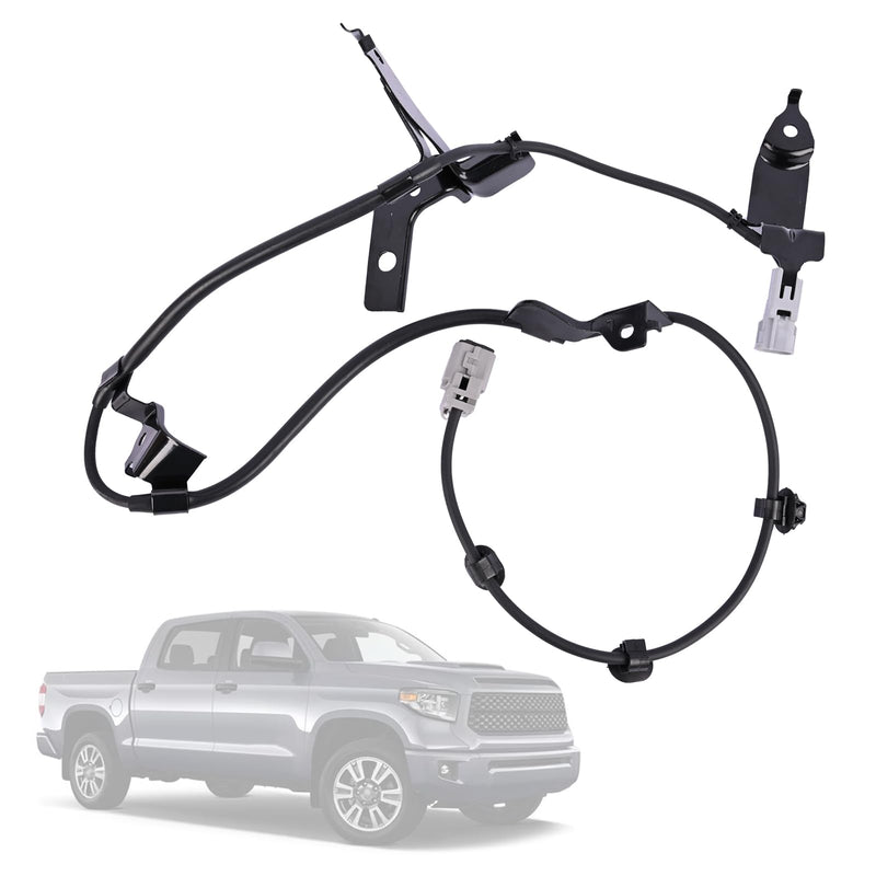 Front Left Driver Side ABS Wheel Speed Sensor Wiring Harness 89516-0C040 Compatible with Toyota Tundra 2007-2021│Sequoia 2008-2022 ABS Skid Control Sensor Wire Front Left Side 1