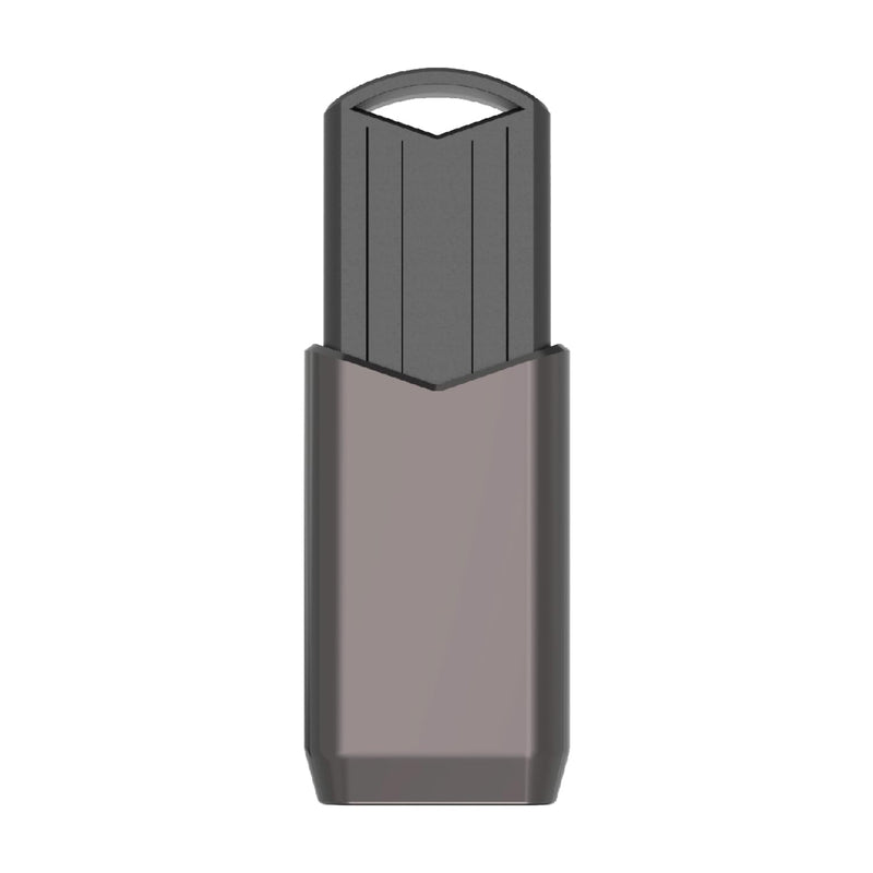 Centon Electronics DataStick Push USB Flash Drive, Portable, High-Speed USB 3.2 Gen 2, No-Cap Design, R/W Speed of 1000/800, Versatile Data Stick, 1TB Storage Capacity, Graphite 1 TB