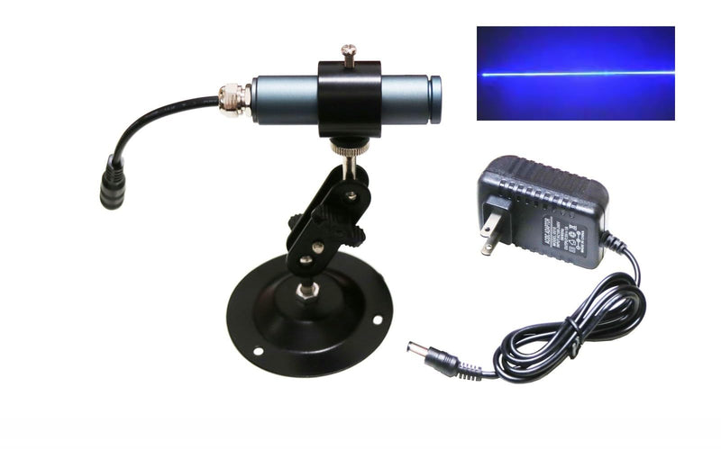 445nm 450nm Blue Line Module Generator Projector Diode for Positioning Laser Alignment Locator for Wood Stone Fabric Cutting Laser Swamp DC5V(Blue Line)