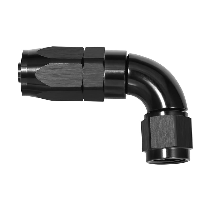 EVIL ENERGY 8AN 90 Degree One Piece Full Flow Hose End Fitting Swivel For CPE Braided Hose