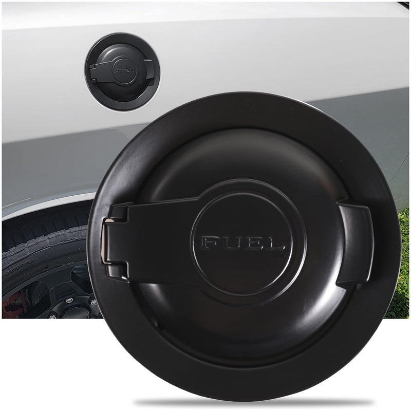 WildWell Gas Cap Fuel Filler Gap For 2008-2024 Dodge Challenger Gas Cap Cover Replace OEM 68250120AA Black