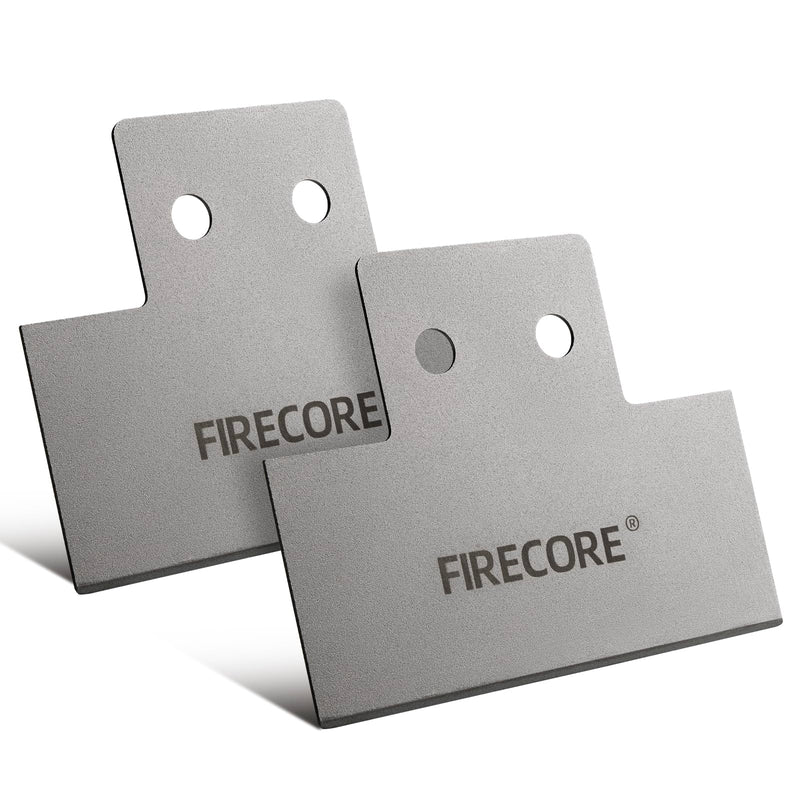 2pcs SDS Max Floor Scraper Replacement Blade for Firecore 6 Inch by 12 Inch Tile Removal Chisel Bits, Adhesive Remover Bit for Vinyl Flooring VCT Tile Linoleum Concrete Mortar Thin Set