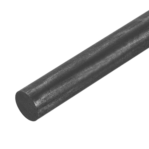 MECCANIXITY Graphite Rod, Graphite Stirring Rod Cylinder Stick Carbon Rod 305x19mm Black for Electrode, Melting Casting, Crucibles, Pack of 1