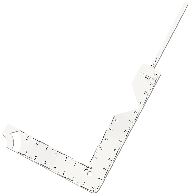 Book Cover Guide 5 in 1 Bookbinding Tools, Metal Book Binding Kit, Bookbinding Ruler for Making Book Cover,Journal, Planner,Calender Covers Out of Chipboard