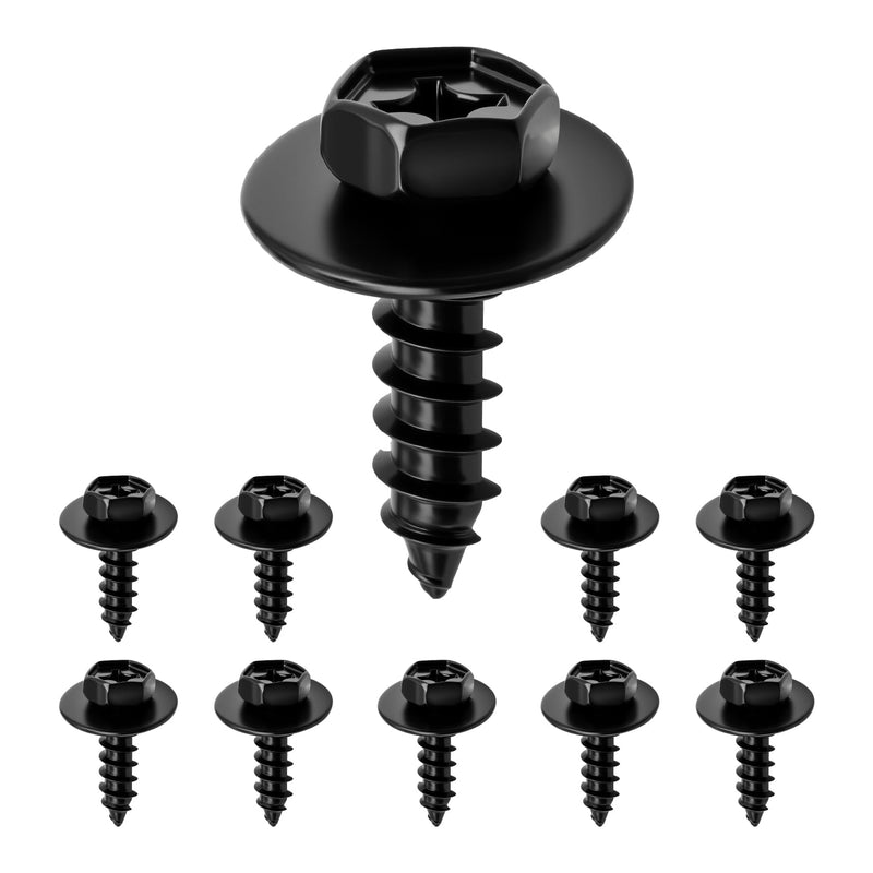 10PCS Bumper Cover Splash Shield Mud Guard Screw Bolt, Liner Screw Bolt Replacement for Toyota Lexus Camry Highlander RAV4, ES, GS, LS, RX, OEM:90159-60498