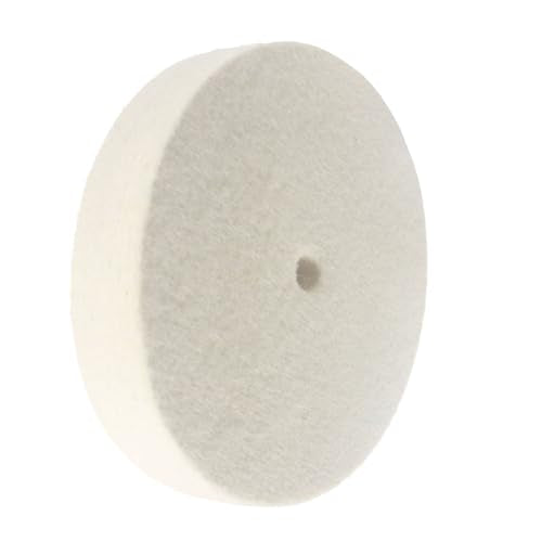 8 Inch Soft Felt Buffing Wheel with 5/8" Arbor Hole 8'' Soft Felt Wheels
