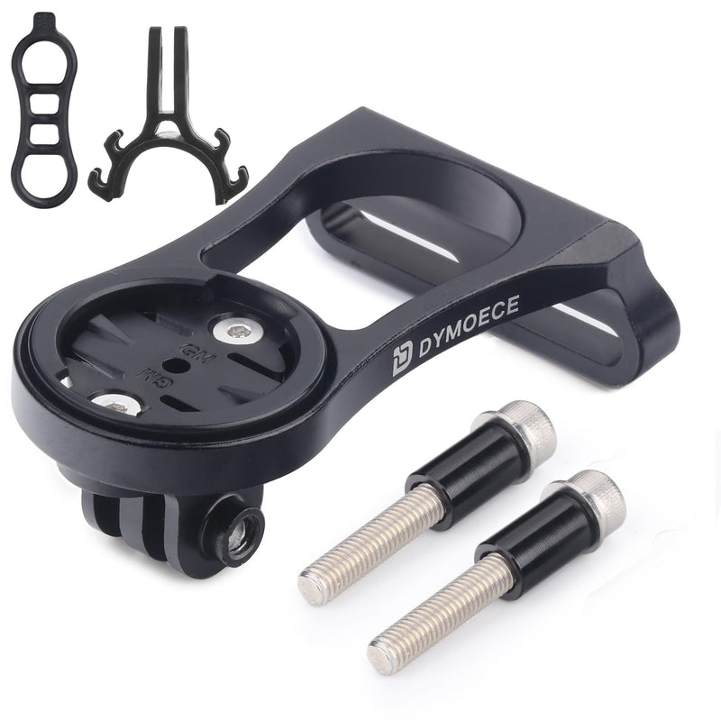 Mount for Garmin Edge 1040 840 830 530 Extended Out Front Mount Compatible with Sports Action Camera and Bicycle Flashlight Black
