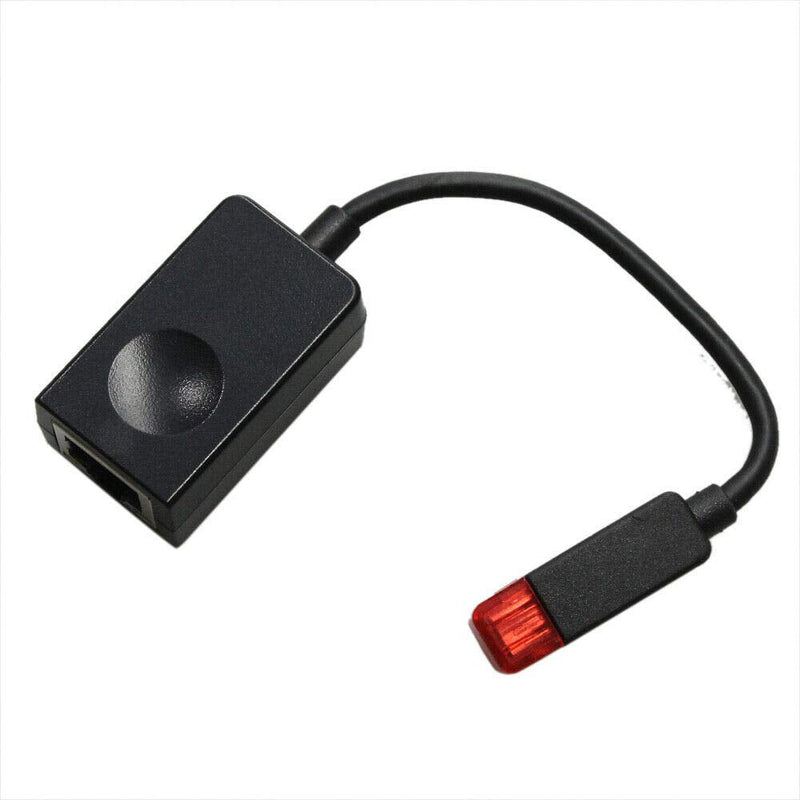 RJ45 Ethernet Extension Adapter Dongle Cable 04X6435 Relacement for Lenovo ThinkPad P1 Gen 1 20MD 20ME/X1 Carbon 2nd/3rd/5th Gen/X1 Yoga 2nd/3rd Gen/L390/L390 Yoga SC10A39882BD 5C10Y97178