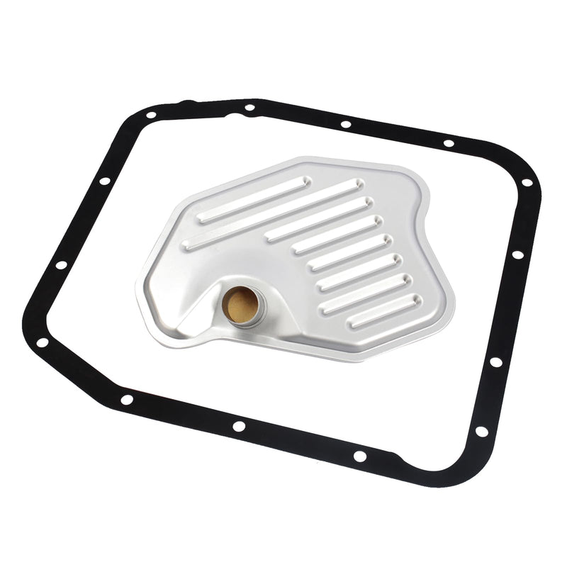 4R70W 4R75W 4R75E Transmission Filter with Gasket Kits Compatible with 1994-2010 F-150, 1996-2004 M-ustang, 1997-2006 E-xpedition, Replaces OE# FT105, F6AZ7A098A, 58955