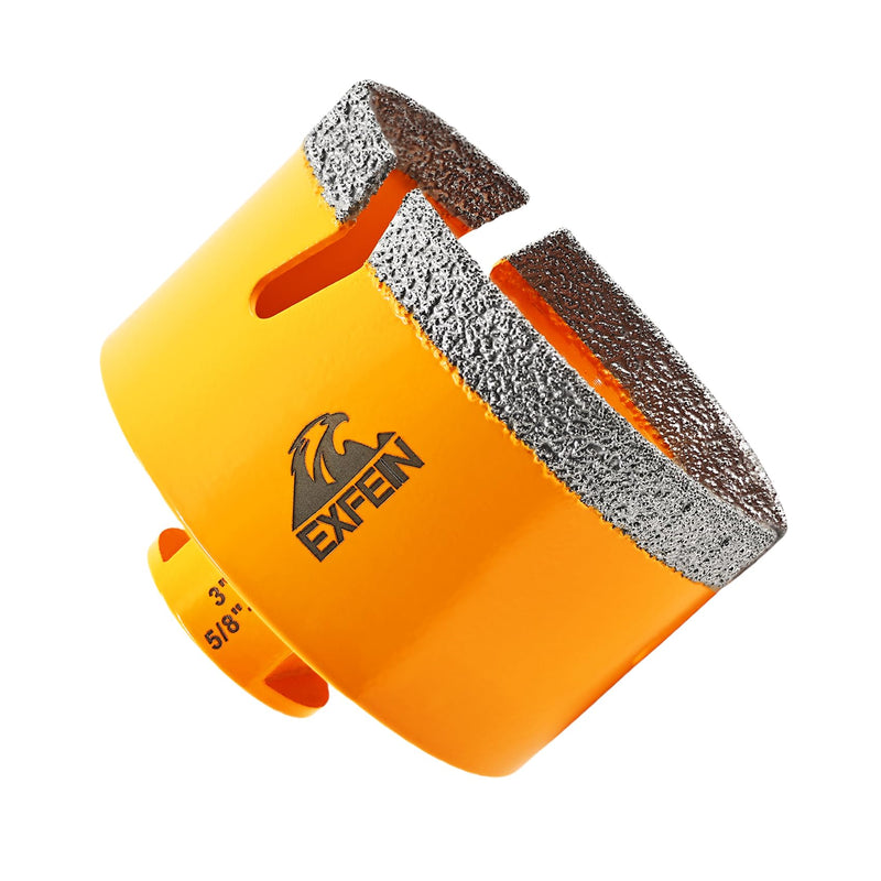 Diamond Core Drill Bit - 3" Tile Hole Saw for Porcelain Tile Ceramic Marble Granite 3"(75mm) 1