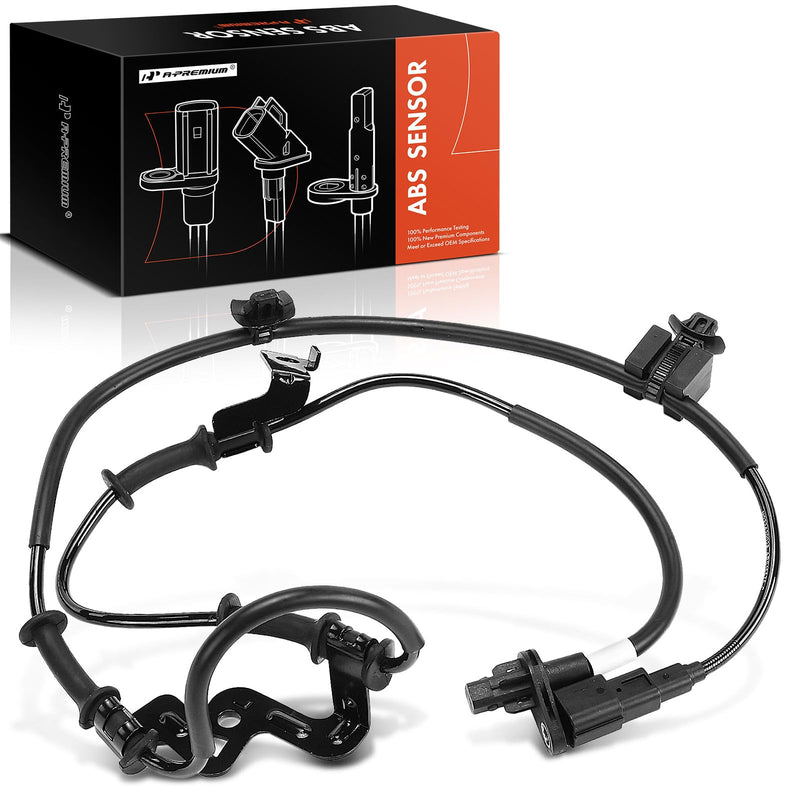 A-Premium Front Left ABS Wheel Speed Sensor for Kia Models - Soul 2014-2019, Soul EV 2015-2019 - Front Left Driver Side, Replace# 95670B2050 Front Driver Side