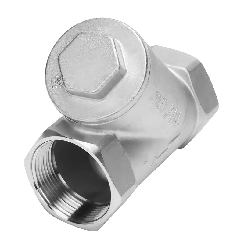 1-1/2 Inch Wye Strainer 100 Mesh Screen Filter Valve - 800 WOG SUS316 CF8M 1-1/2 Inch