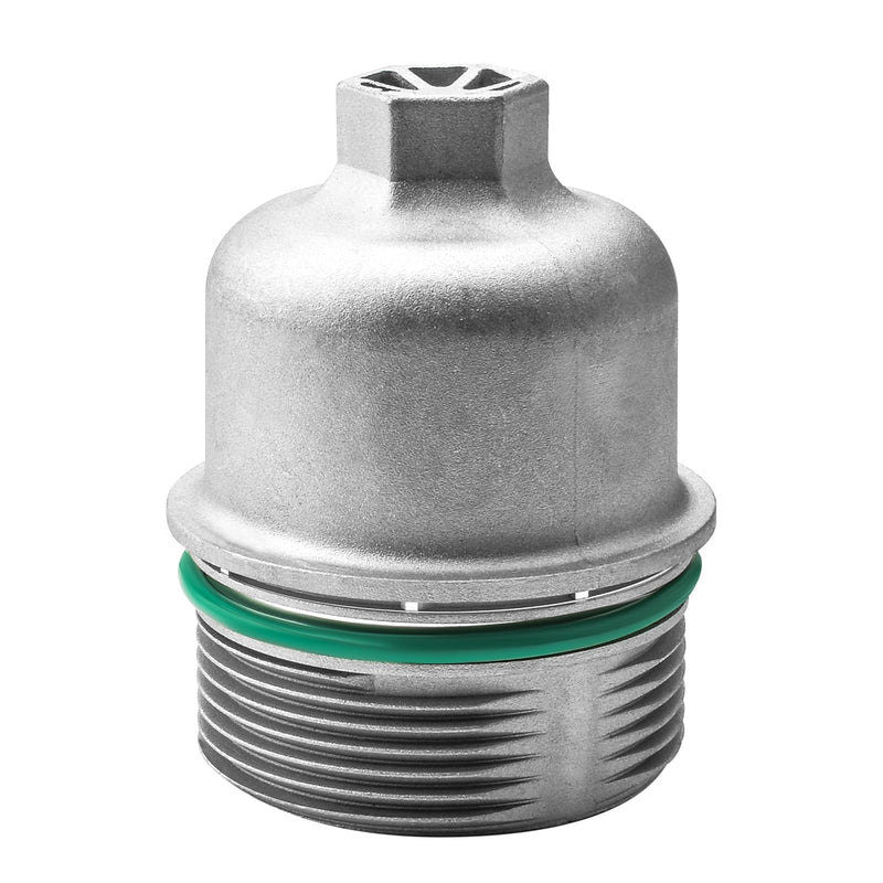 Oil Filter Housing Cap Compatible with Chrysler Dodge Ram200, Ram300, Challenger, Charger, Durango, Cherokee, Grand Cherokee, Wrangler, Grand Caravan Selected Models Part Numbers 68191350AA 917-190