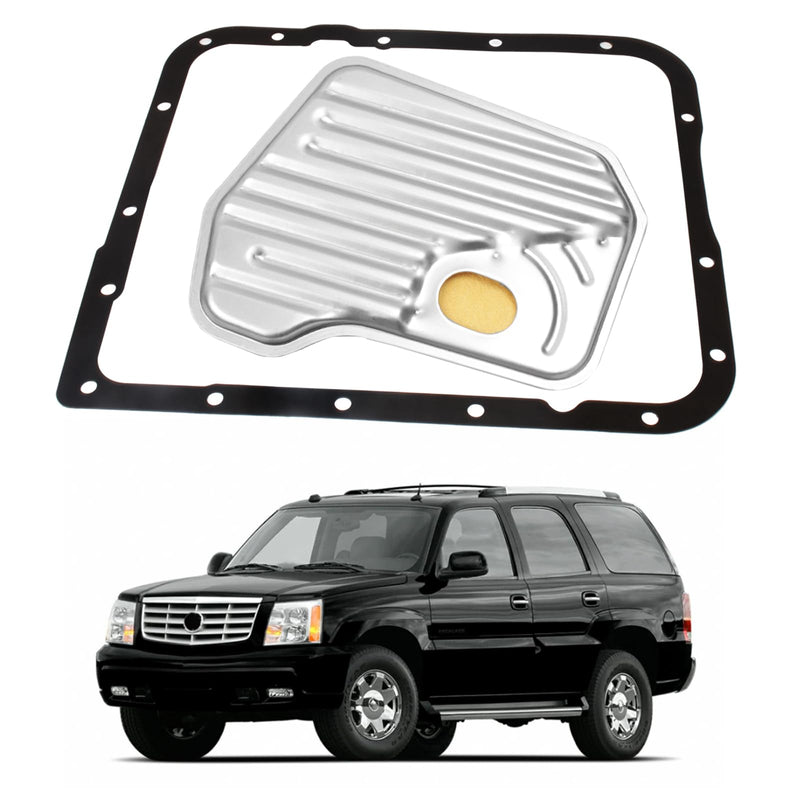 TF289 4L60E Automatic Transmission Filter and Gasket Kit Fits for Chevy Blazer Express Silverado 1500 2500 Suburban, GMC Sierra Yukon, C-adillac Escalade, Replaces# 24200796