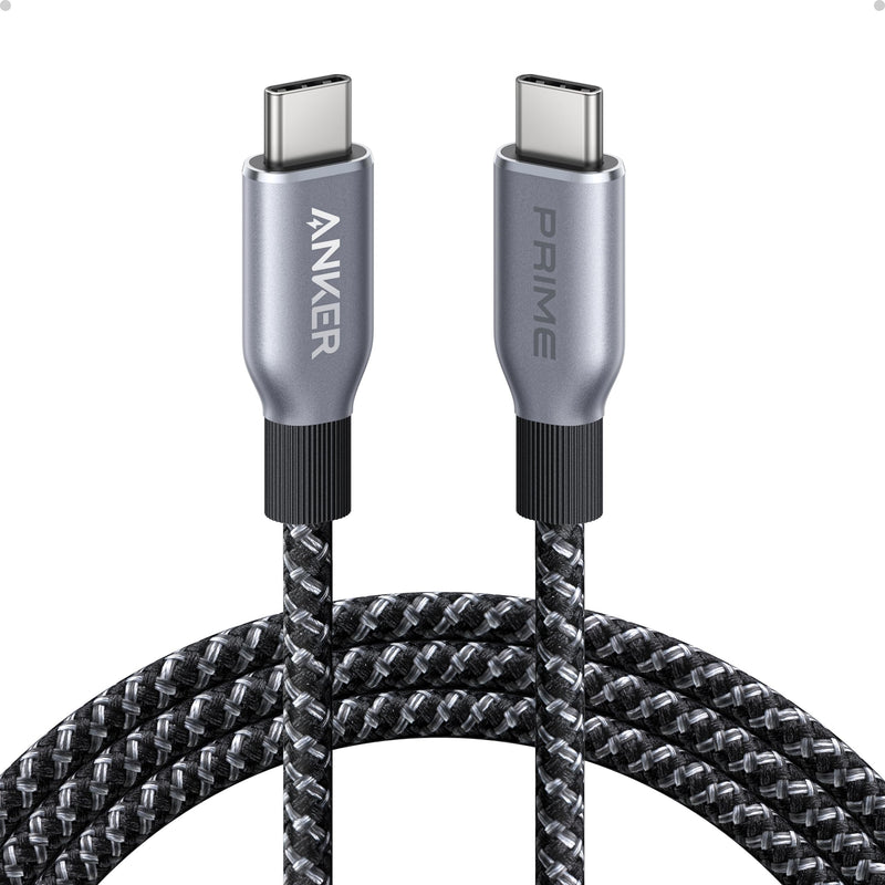 Anker Prime USB C to USB C Cable, 240W Fast Charging Cable (6 FT) | Upcycled braided nylon USB 2.0 cable with 100-year bend durability for iPhone 17/17 Pro/17 Pro Max, MacBook, Galaxy S24 6FT