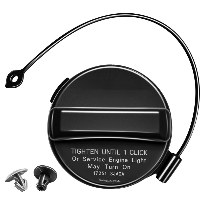 Gas Cap, Fuel Cap for 2012-2020 Nissan Infiniti Altima Frontier Murano Pathfinder Versa Note Infiniti QX60 JX35, 17251-1VZ0D, 17251-3JA0A, 17251-9BD0E, 2012 2013 2014 2015 2016 2017 2018 2019 2020