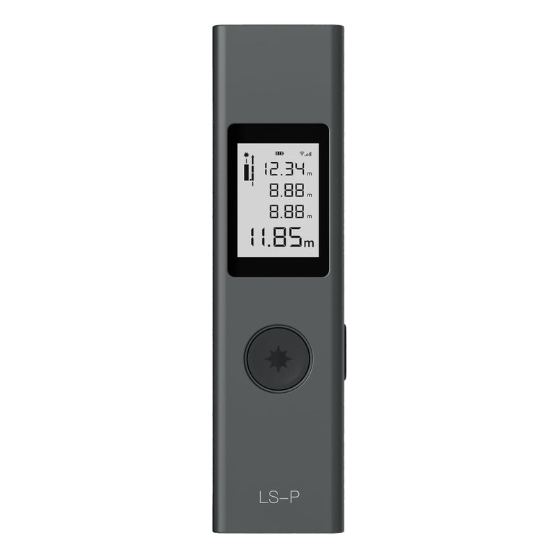 Laser Measure, ATuMan Compact Rechargeable Digital Laser Distance Meter 131 Feet, ±1/16 inch Accuracy, Pythagorean Mode, M/in/Ft Unit Switching, Backlit LCD, Measure Distance, Area and Volume