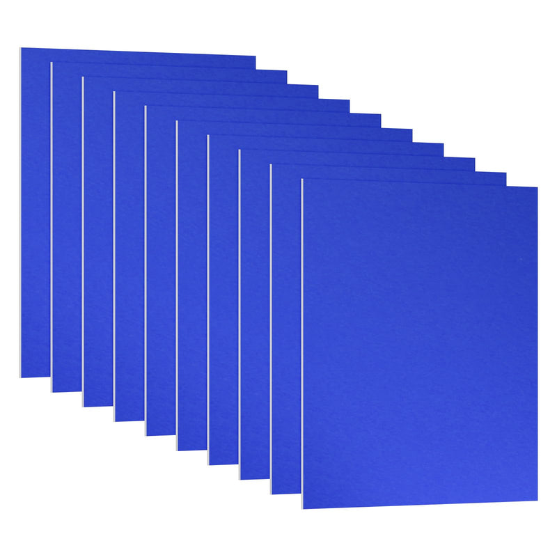 PATIKIL 7x5x1/32inch Anodized Aluminum Sheet, 10Pcs Metal Rectangle Aluminum Plate 0.8mm Thick Engraving Blanks for Laser Engraving DIY Decorative Crafting Home Decoration, Blue 7x5inch