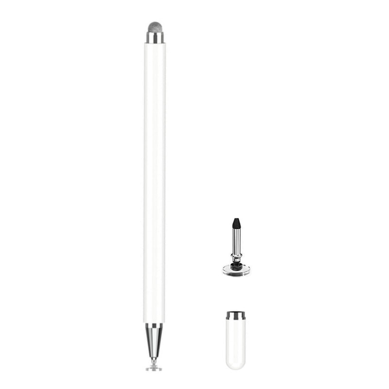 Stylus Pen for Samsung Galaxy Tab Tab A9+ / A8 / A7 / A7 Lite, High Sensitivity & Precision Capacitive Styli Pencil for Apple iPad/iPad Pro/Fire HD/Microsoft/Surface/All Touch Devices (White) White