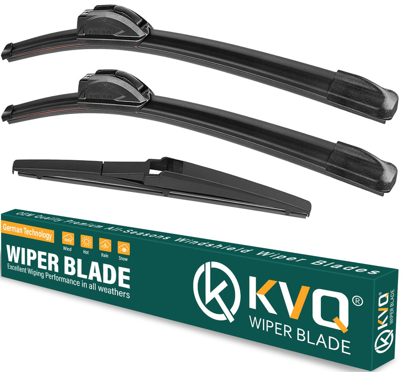 Windshield Wiper Blades Replacement for Hyundai Palisade 2020 2021 2022 2023 2024 2025,Original Equipment Replacement Front Rear Wiper Blade Set - 26" 20" 12" (Set of 3) 26"/20"/12" Hook