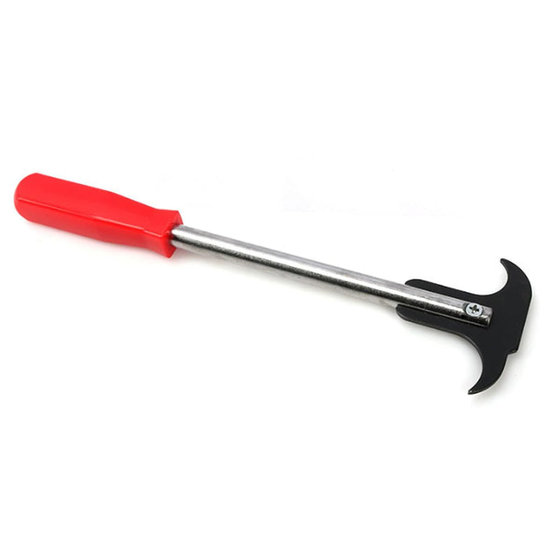 Oil Seal Disassembly Wrench Puller, Seal Puller Tool with Dual Hook Tips Remove Oil and Grease Seals, Car Repair Tool, Oil Seal Disassembly Tools for Car SUV and Light Truck (Red) Red