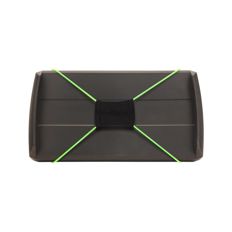 2 Pcs Fish Finder Cover Strap Secure Fishing Graph Cover Adjustable Bungee for Travel Green