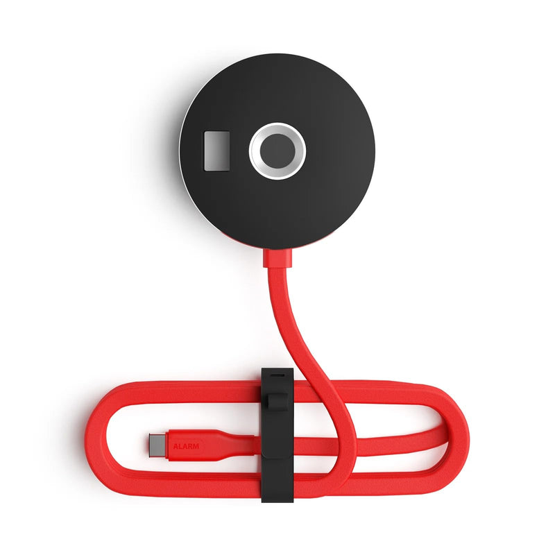 AlarmID | Security Tamper Alarm for Laptops, Bags, Luggage, and USB-C Devices | 100 Decibel Siren | 2m Cable | Anti-Theft For Travel, Home, School and Work