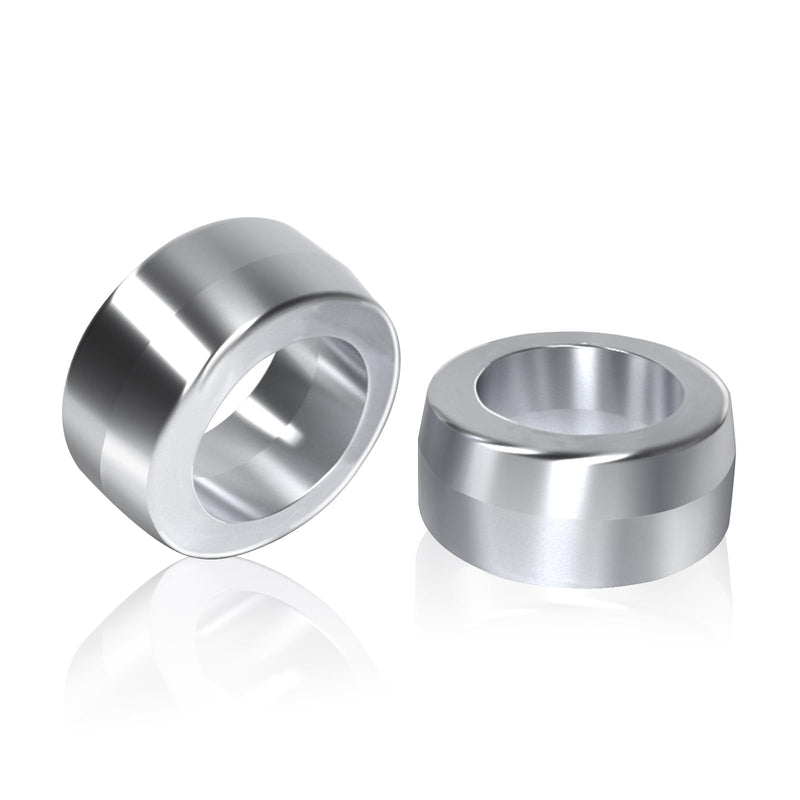 2pcs of Intermediate Shaft Bushings Steering Wheel Column Sleeve 6061-Billet Aluminum Compatible with Dodge Ram 2003-2019 1500/2500/3500/4500/5500 5.9 6.7 G56 Cummins Diesel.