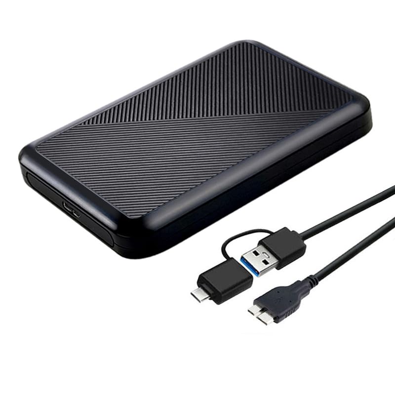 1TB Ultra Slim Portable External Hard Drive USB 3.0 HDD Storage for PC, Mac, Laptop, PS4, Xbox one 1TB