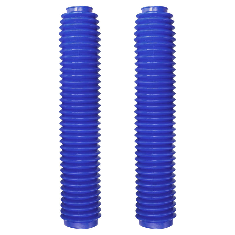 60mm Motorcycle Shock Boot, Front Fork Cover From 6.1" to 14.2" Length Universal for Dirt Bike/Mini Bike/Pit Bike Front Absorber(Blue) Blue